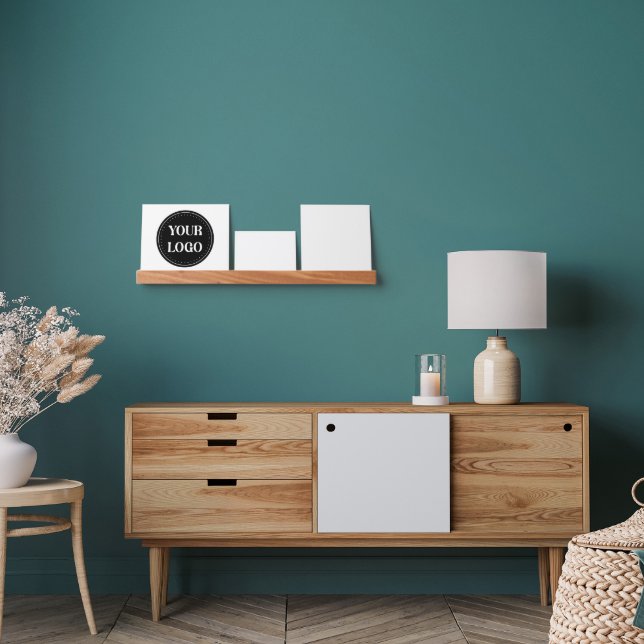 elegant, modern, refined, & editable.  picture ledge (Living Room)