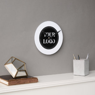 elegant, modern, refined, & editable. round clock