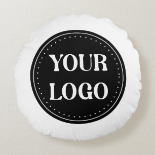 elegant, modern, refined, & editable.  round pillow