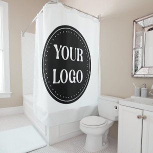 elegant, modern, refined, & editable.  shower curtain