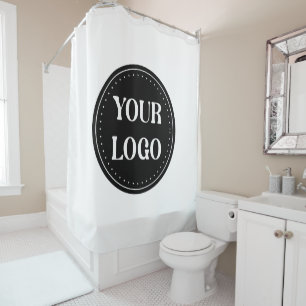elegant, modern, refined, & editable.  shower curtain