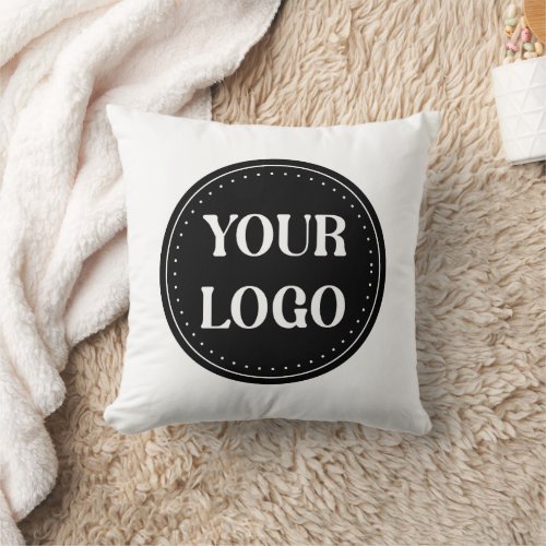 elegant modern refined editable throw pillow