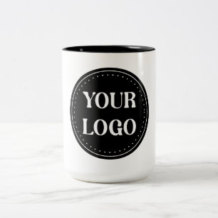 elegant, modern, refined, & editable.  Two-Tone coffee mug