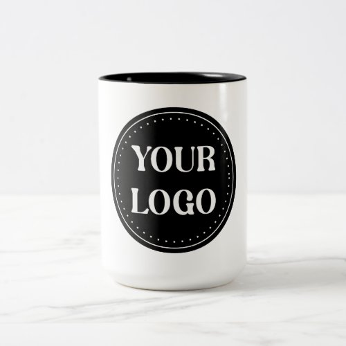elegant modern refined editable Two_Tone coffee mug