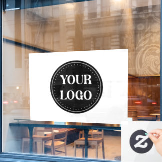 elegant, modern, refined, & editable. window cling