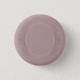 Elegant Modern Rose Gold Blank Template Button