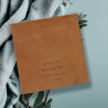 Elegant Modern Rustic Tan Leather Texture Custom 3 Ring Binder<br><div class="desc">If you need any further customisation please feel free to message me on yellowfebstudio@gmail.com.</div>