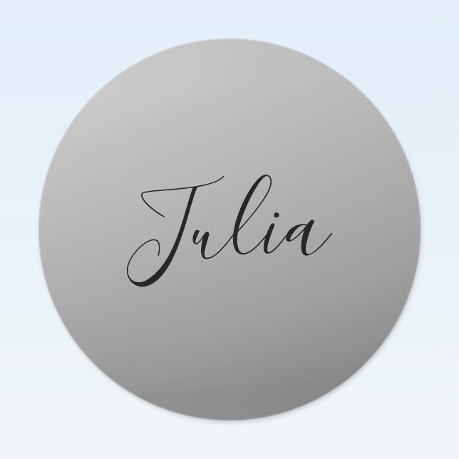 Elegant Modern Script Editable Black Text Writing Labels (Creator Uploaded)
