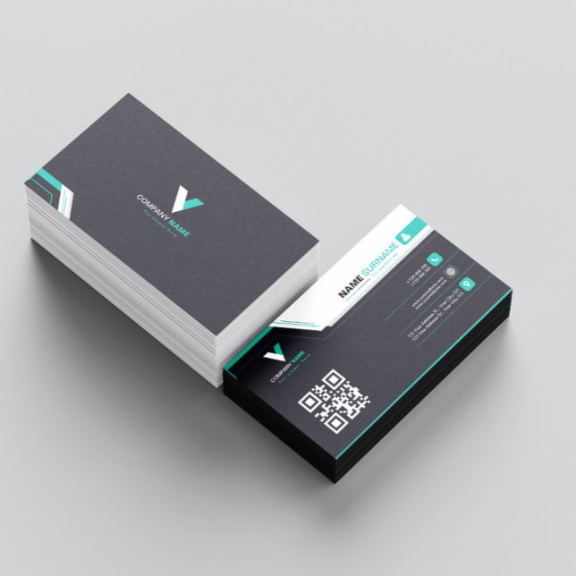 Elegant Modern Simple  Business Card (Creator Uploaded)