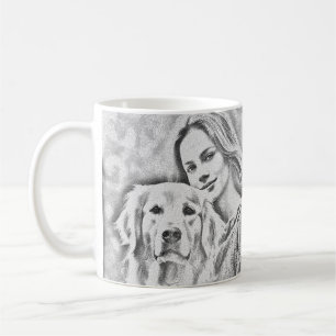 Elegant Modern Simple Custom Add Your Own photo Coffee Mug