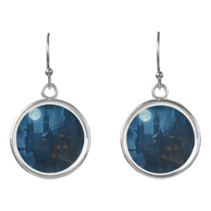 Elegant Modern Simple Custom Add Your Own photo Earrings