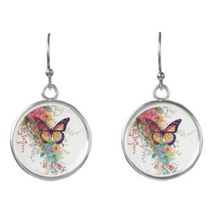 Elegant Modern Simple Custom Add Your Own photo Earrings