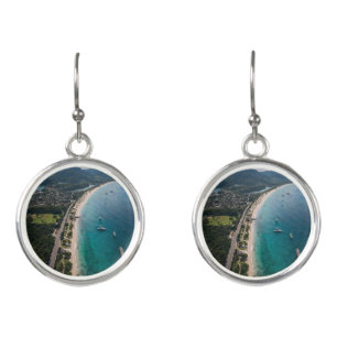 Elegant Modern Simple Custom Add Your Own photo Earrings
