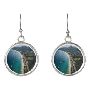 Elegant Modern Simple Custom Add Your Own photo Earrings