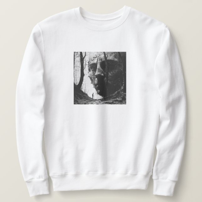 Elegant Modern Simple Custom Add Your Own photo Sweatshirt (Design Front)