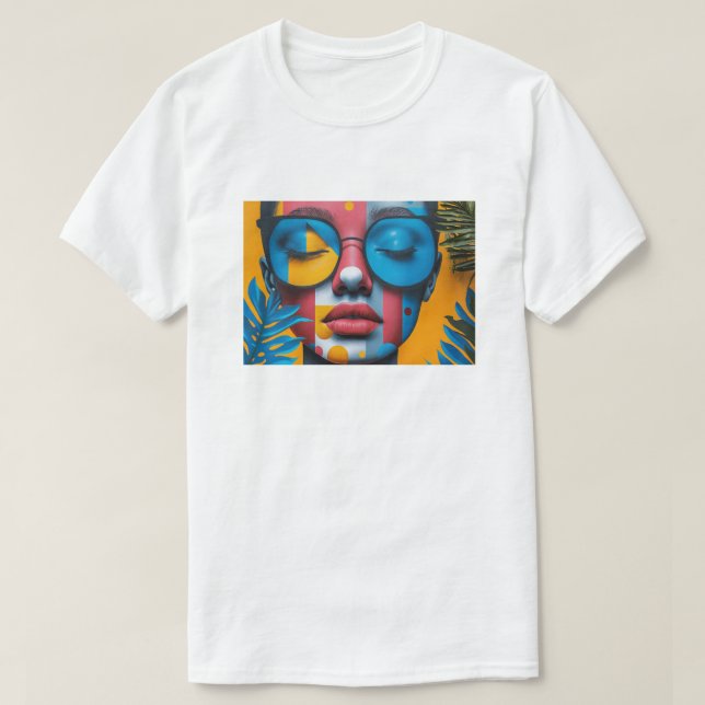 Elegant Modern Simple Custom Add Your Own photo T-Shirt (Design Front)