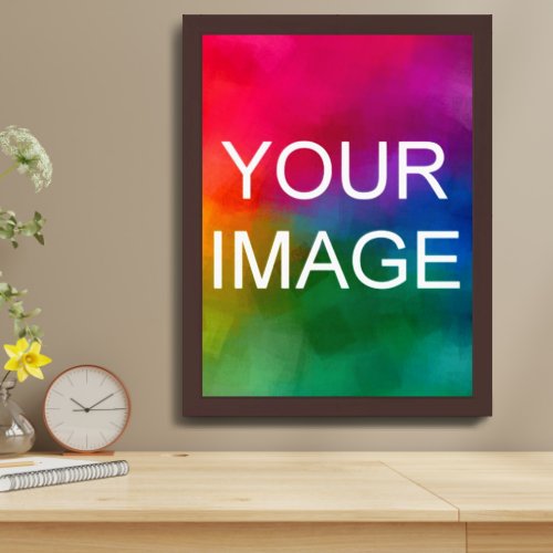 Elegant Modern Simple Custom Template Personalized Framed Art