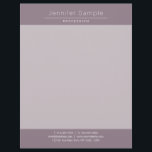 Elegant Modern Simple Design Template Professional Letterhead<br><div class="desc">Elegant Modern Simple Design Template Professional Letterhead.</div>