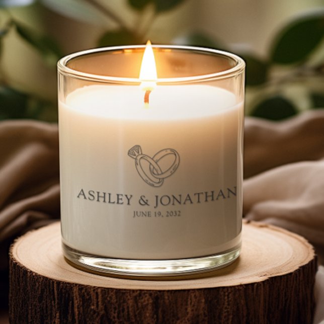 Elegant Modern Simple Elements Scented Candle (Creator Uploaded)