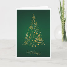 Elegant Modern Simple Minimal Christmas Tree