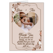 elegant modern simple weeding invitation card (Front)