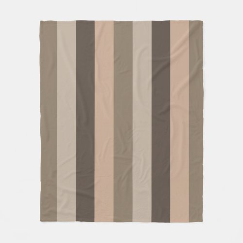 elegant modern stripe lines pattern fleece blanket