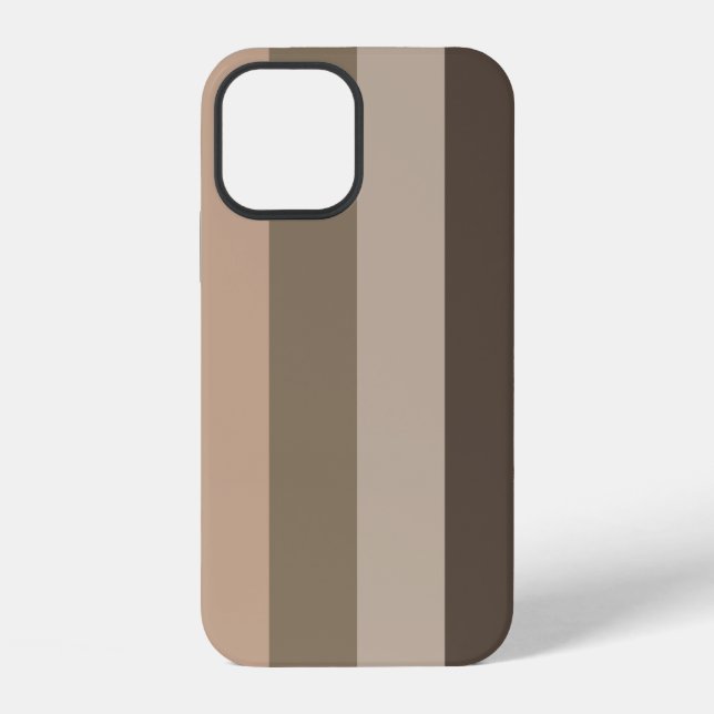Elegant modern striped pattern iphone case (Back)