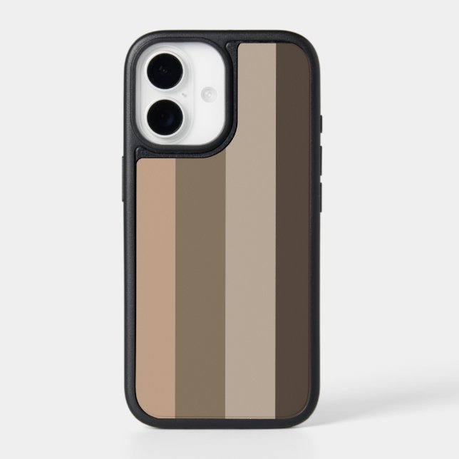 Elegant modern striped pattern otterbox iPhone case (Back)