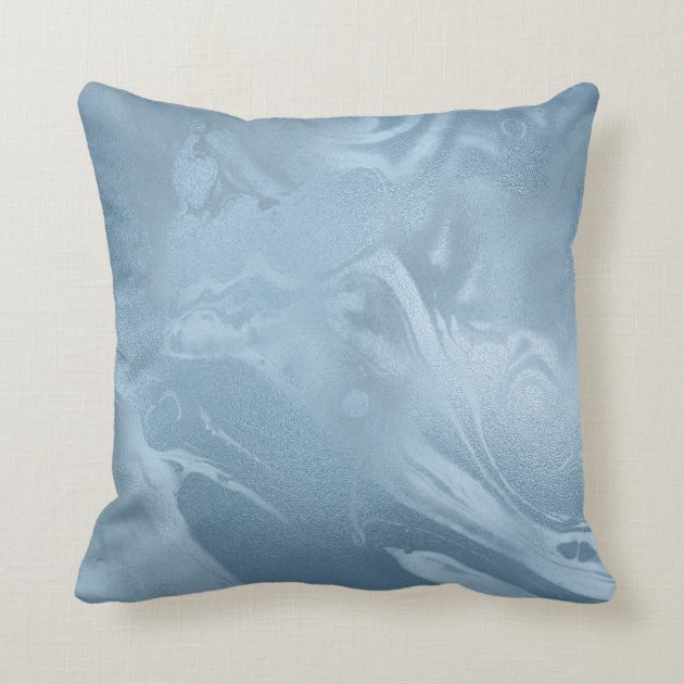 metallic marble pillow