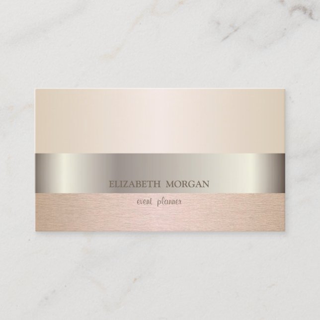 Elegant Modern Stylish Business Card (Front)