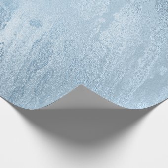 Elegant modern stylish fresh blue marble wrapping paper | Zazzle