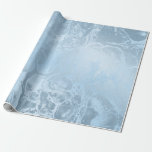 Elegant modern stylish fresh blue marble wrapping paper<br><div class="desc">Pretty faux blue marble design.</div>