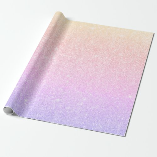 Elegant modern stylish holographic wrapping paper