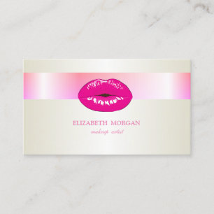 Elegant Modern Stylish,Lips Business Card