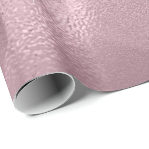 Elegant modern stylish pink rose gold marble wrapping paper