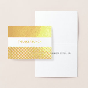 Elegant Modern Thank You Note Card