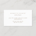 Elegant Modern Two Initial Monogram Professional 2 Business Card | Zazzle