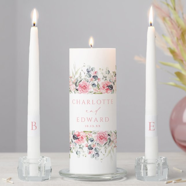 Elegant Modern  Unity Candle Set (In Situ)