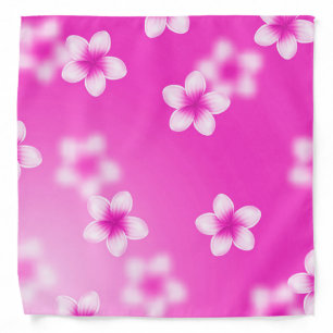 Elegant Modern Vintage Flower Bandana