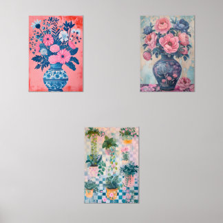 Elegant Modern Wall Art Print | Minimalist Home De Sets