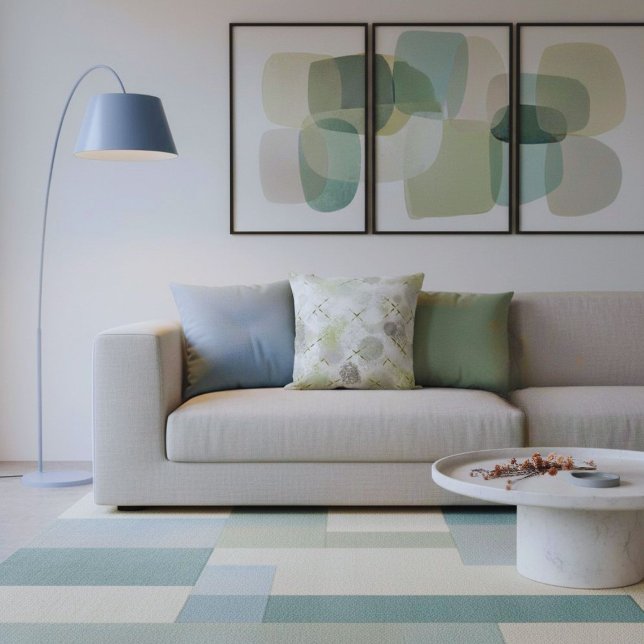 Elegant modern watercolor minimalist trendy  throw pillow (Creator Uploaded)