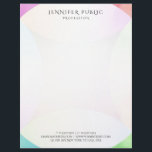 Elegant Modern Watercolor Simple Design Template Letterhead<br><div class="desc">Elegant Modern Watercolor Simple Design Template Professional Letterhead.</div>