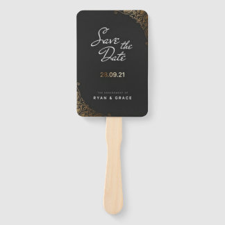 Elegant Modern Wedding Favors Hand Fan