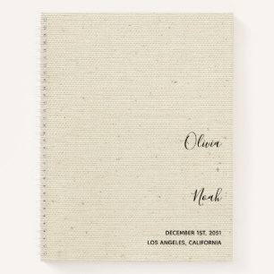 Elegant Modern Wedding Guest Book