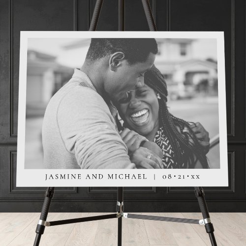 Elegant Modern Wedding Photo