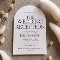 Elegant Modern Wedding Reception Party