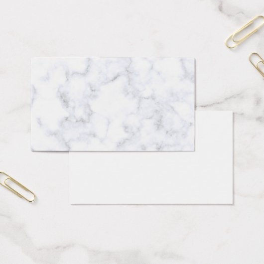Elegant Modern White Marble (Office)