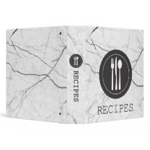 Elegant Modern White Marble Silverware Recipe