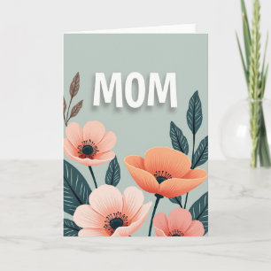 Elegant Mom Mothers Day Card