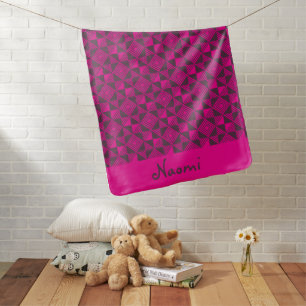 Elegant Mom To Be Daughter Personalized Rainbow Ba Baby Blanket
